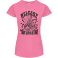 Release the Kraken Cthulhu Sea Creature Womens Petite Cut T-Shirt Azalea