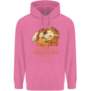 Religion Christianity Bible Trust in Lion Childrens Kids Hoodie Azalea