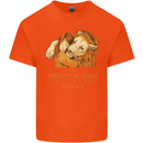 Religion Christianity Bible Trust in Lion Kids T-Shirt Childrens Orange