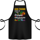 Religious Autism Mom Autistic Mum God ASD Cotton Apron 100% Organic Black