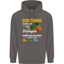 Religious Autism Mom Autistic Mum God ASD Mens 80% Cotton Hoodie Charcoal