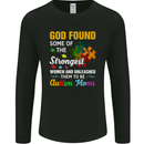 Religious Autism Mom Autistic Mum God ASD Mens Long Sleeve T-Shirt Black