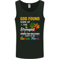 Religious Autism Mom Autistic Mum God ASD Mens Vest Tank Top Black