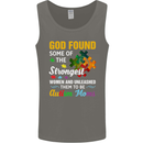 Religious Autism Mom Autistic Mum God ASD Mens Vest Tank Top Charcoal