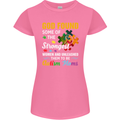 Religious Autism Mom Autistic Mum God ASD Womens Petite Cut T-Shirt Azalea
