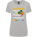Religious Autism Mom Autistic Mum God ASD Womens Wider Cut T-Shirt Sports Grey