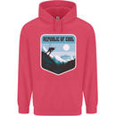 Republic of Cool Skiing Skier Ski Childrens Kids Hoodie Heliconia