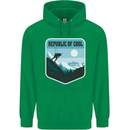 Republic of Cool Skiing Skier Ski Childrens Kids Hoodie Irish Green