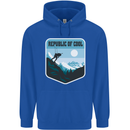 Republic of Cool Skiing Skier Ski Childrens Kids Hoodie Royal Blue