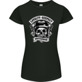 Respect Brotherhood Motorcycle Biker Bike Womens Petite Cut T-Shirt Black