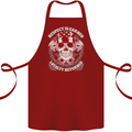 Respect Earned Motorbike Motorcycle Biker Cotton Apron 100% Organic Maroon