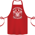 Respect Earned Motorbike Motorcycle Biker Cotton Apron 100% Organic Red