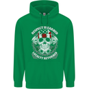Respect Earned Motorbike Motorcycle Biker Mens 80% Cotton Hoodie Irish Green