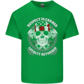 Respect Earned Motorbike Motorcycle Biker Mens Cotton T-Shirt Tee Top Irish Green