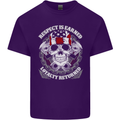 Respect Earned Motorbike Motorcycle Biker Mens Cotton T-Shirt Tee Top Purple