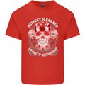 Respect Earned Motorbike Motorcycle Biker Mens Cotton T-Shirt Tee Top Red