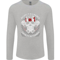 Respect Earned Motorbike Motorcycle Biker Mens Long Sleeve T-Shirt Sports Grey