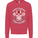 Respect Earned Motorbike Motorcycle Biker Mens Sweatshirt Jumper Heliconia