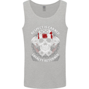 Respect Earned Motorbike Motorcycle Biker Mens Vest Tank Top Sports Grey