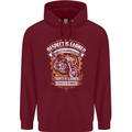Respect Earned Motorcycle Motorbike Biker Childrens Kids Hoodie Maroon