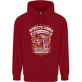 Respect Earned Motorcycle Motorbike Biker Childrens Kids Hoodie Red
