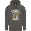 Respect Earned Motorcycle Motorbike Biker Childrens Kids Hoodie Storm Grey