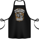 Respect Earned Motorcycle Motorbike Biker Cotton Apron 100% Organic Black