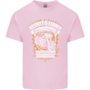 Respect Earned Motorcycle Motorbike Biker Kids T-Shirt Childrens Light Pink