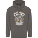 Respect Earned Motorcycle Motorbike Biker Mens 80% Cotton Hoodie Charcoal