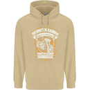 Respect Earned Motorcycle Motorbike Biker Mens 80% Cotton Hoodie Sand