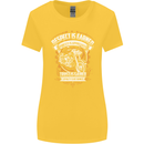 Respect Earned Motorcycle Motorbike Biker Womens Wider Cut T-Shirt Yellow