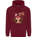 Respect the Soil Frog Climate Change Hippy Childrens Kids Hoodie Maroon