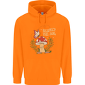 Respect the Soil Frog Climate Change Hippy Childrens Kids Hoodie Orange