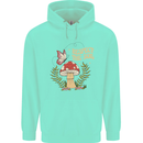 Respect the Soil Frog Climate Change Hippy Childrens Kids Hoodie Peppermint