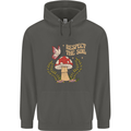 Respect the Soil Frog Climate Change Hippy Childrens Kids Hoodie Storm Grey