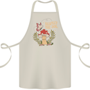 Respect the Soil Frog Climate Change Hippy Cotton Apron 100% Organic Natural