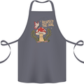 Respect the Soil Frog Climate Change Hippy Cotton Apron 100% Organic Steel