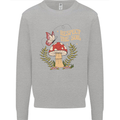 Respect the Soil Frog Climate Change Hippy Kids Sweatshirt Jumper Sports Grey