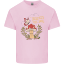 Respect the Soil Frog Climate Change Hippy Kids T-Shirt Childrens Light Pink