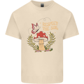 Respect the Soil Frog Climate Change Hippy Mens Cotton T-Shirt Tee Top Natural