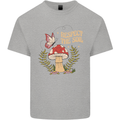 Respect the Soil Frog Climate Change Hippy Mens Cotton T-Shirt Tee Top Sports Grey