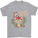 Respect the Soil Frog Climate Change Hippy Mens T-Shirt 100% Cotton Sports Grey
