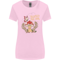Respect the Soil Frog Climate Change Hippy Womens Wider Cut T-Shirt Light Pink