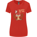 Respect the Soil Frog Climate Change Hippy Womens Wider Cut T-Shirt Red