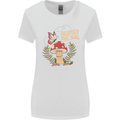 Respect the Soil Frog Climate Change Hippy Womens Wider Cut T-Shirt White
