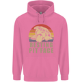 Resting Pit Bull Face Funny Dog Puppy Mens 80% Cotton Hoodie Azelea