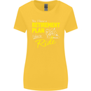 Retirement Plan Biker Motorbike Motorcycle Womens Wider Cut T-Shirt Yellow