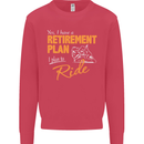 Retirement Plan Biker Motorcycle Motorbike Mens Sweatshirt Jumper Heliconia
