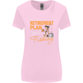 Retirement Plan Fishing Funny Fisherman Womens Wider Cut T-Shirt Light Pink