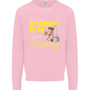 Retirement Plan I Plan on Fishing Fisherman Mens Sweatshirt Jumper Light Pink